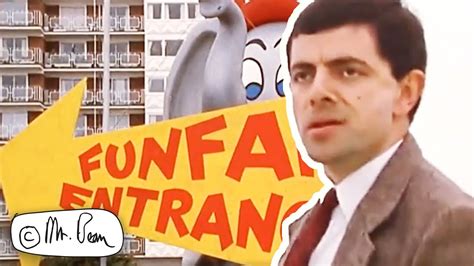 Funfair Here I Go Mr Bean Funny Clips Mr Bean Official Youtube