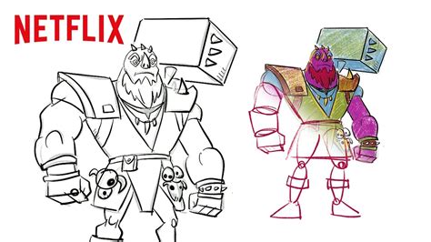 How To Draw Thrull From The Last Kids On Earth Netflix After School