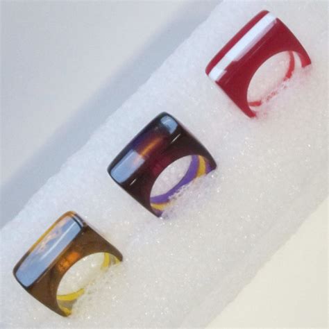 Laser Cut Jewelry Layered Acrylic Rings 4 Steps With Pictures