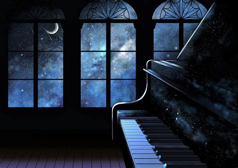 Artistic Night Sky And Moon Through Window Wallpaper Hd Artist 4k