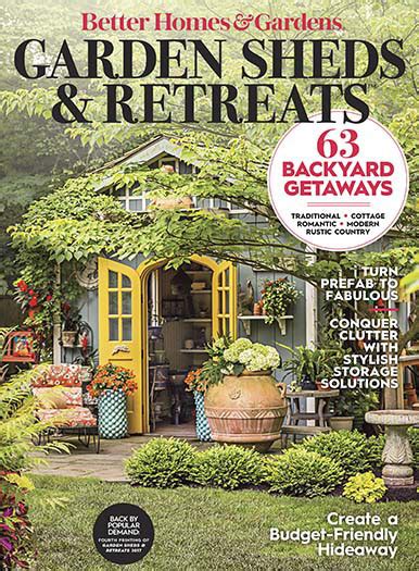 Better Homes And Gardens Garden Sheds And Retreats Magazinestore