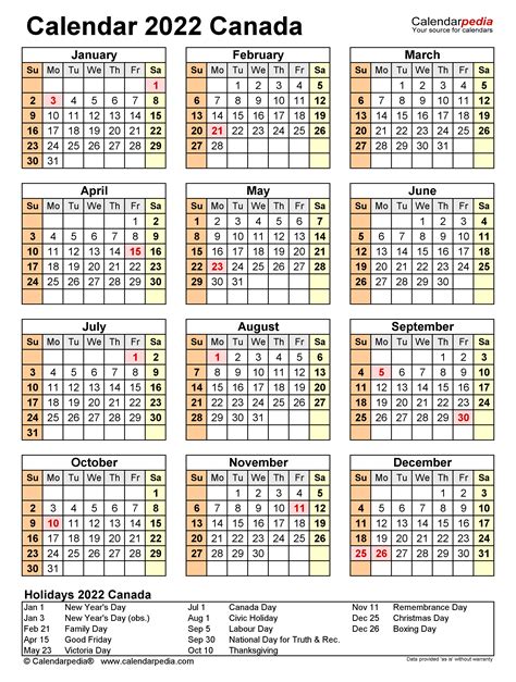 35 October 2022 Calendar Canada  All In Here
