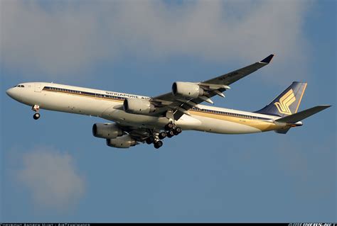 Airbus A340 541 Singapore Airlines Aviation Photo 1370555