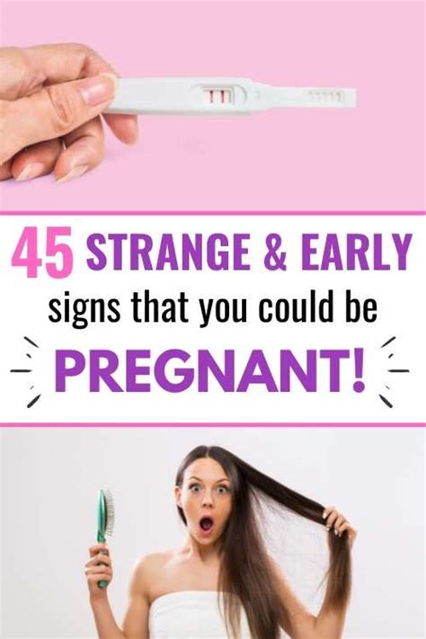 45 Strange Early Pregnancy Symptoms With Stories From Real Moms