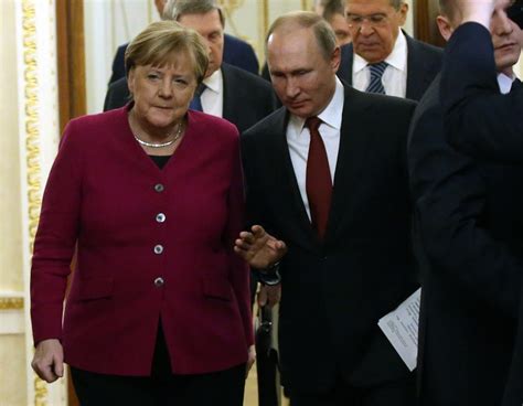 Wizyta Merkel U Putina Komentarze W Niemieckiej Prasie Teriapl