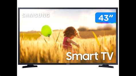 Smart TV Full HD LED 43 Samsung UN43T5300AGXZD Wi Fi Bluetooth HDR 2