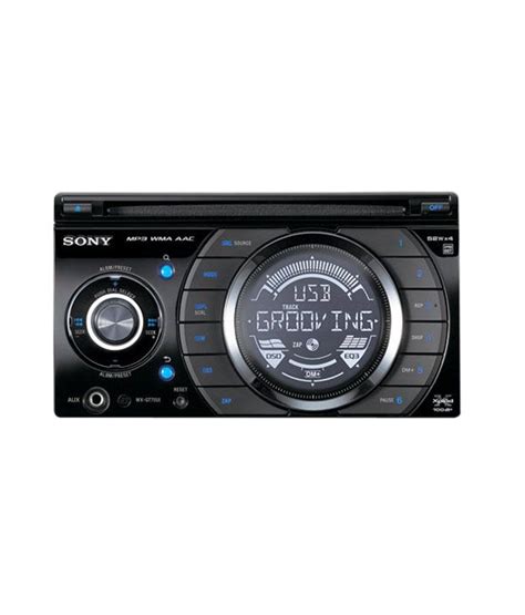 Sony Wx Gt78ui Double Din In Car Cd Player With Mp3wmaaac