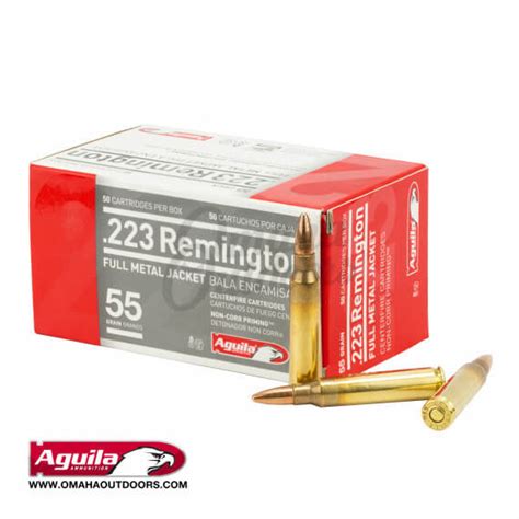 Aguila 223 55gr Fmj 50 Rounds Omaha Outdoors