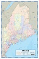 Map Of Counties In Maine - States Of America Map States Of America Map