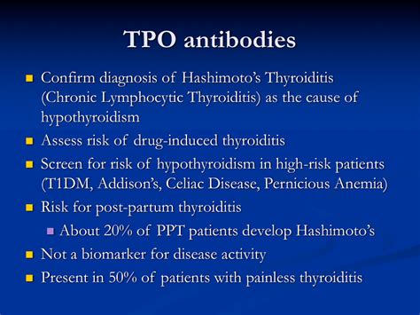 Tpo Antibodies Introduction To Autoimmune Thyroid Disease And The