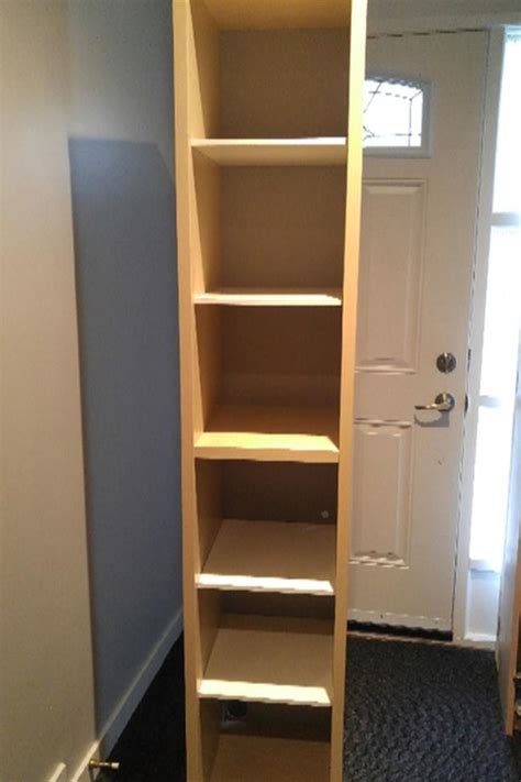Ikea Tall Narrow Shelf Measures 145w X 1575d X 78h Feets Are 6inches