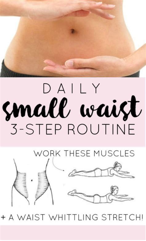 3 Step Daily Small Waist Workout Routine