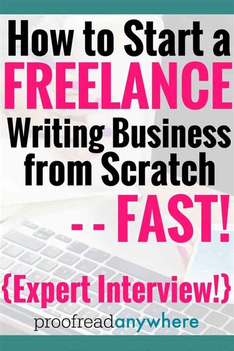How To Start A Freelance Writing Business From Scratch
