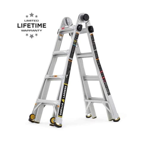 Have A Question About Gorilla Ladders 18 Ft Reach Mpxw Aluminum Multi
