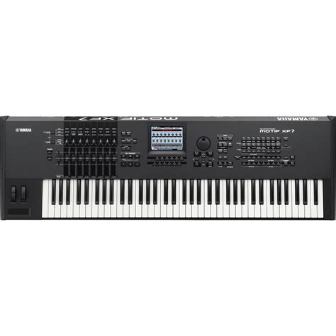 Yamaha Motif Xf7 Workstation Keyboard Motifxf7 Bandh Photo Video