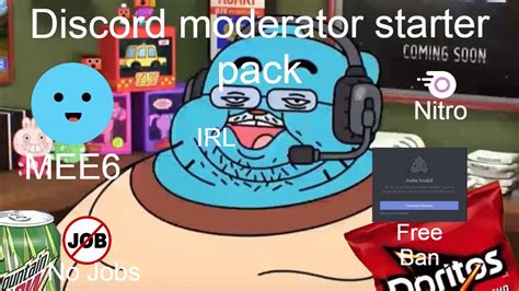 Discord Moderator Starterpack Rstarterpacks