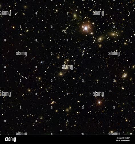 Abell 2744 Pandoras Galaxy Cluster Optical Stock Photo Alamy