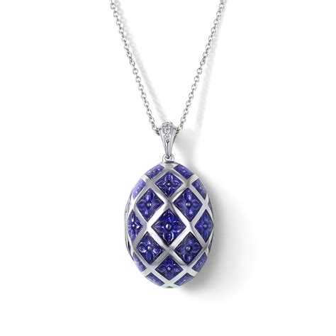 Maybe you would like to learn more about one of these? Blue Sapphire White Gold Locket - Jewelry Designs