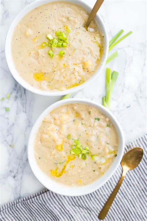 Vegan Potato Soup Easy Healthy Recipes
