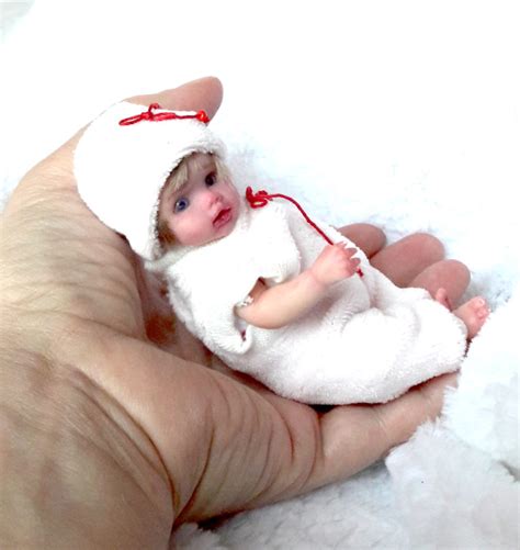 Ooak Polymer Clay Baby Dolls Dolls Kovalevadoll Tiny Silicone Baby Dolls