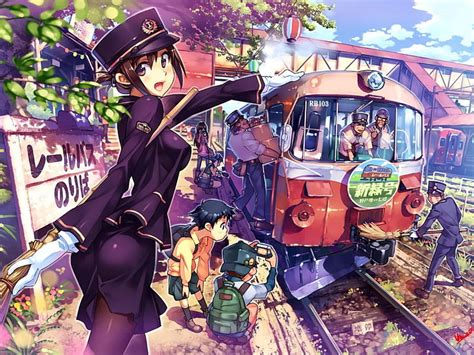 1280x1024px Free Download Hd Wallpaper Rail Wars Anime Train