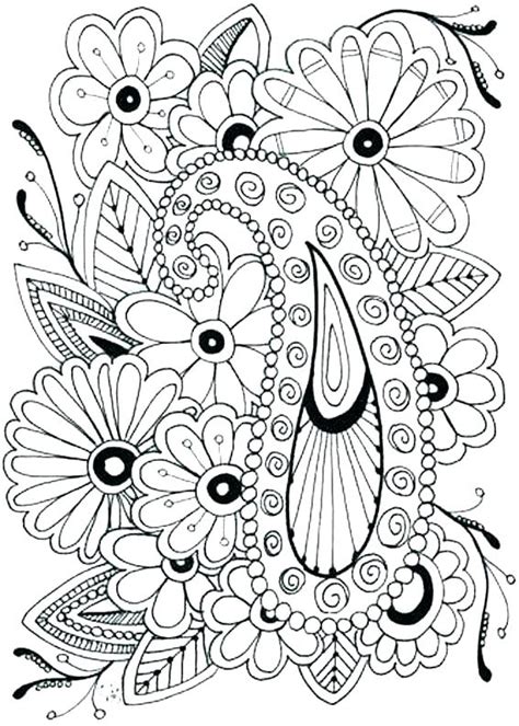 Cool Printable Coloring Pages For Adults Coloring Pages