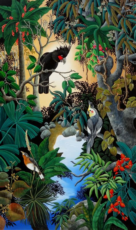 Tropical Rainforest Paintings Rainforest Animal