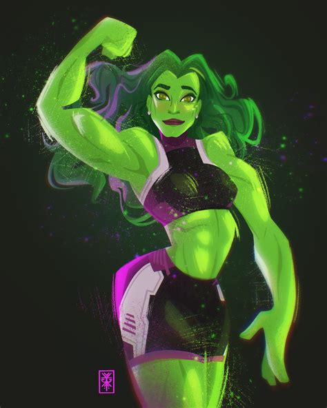Artstation She Hulk