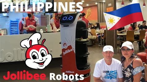 Robot Jollibee In Manila Philippines Never Seen This Before Anywhere