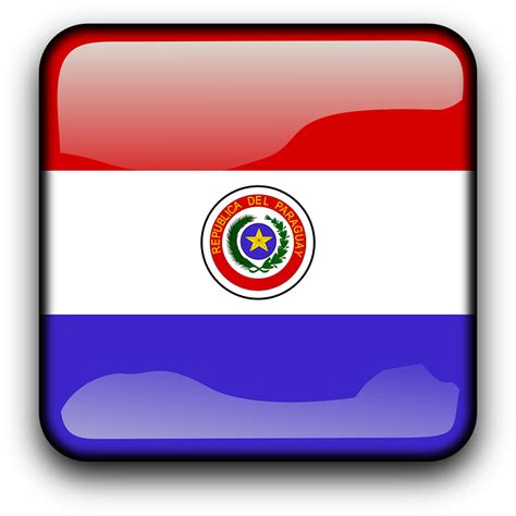Paraguay Flag Country Free Vector Graphic On Pixabay