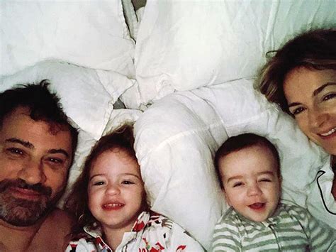 Jimmy Kimmel Shares Candid Family Photo to Ring in 2018