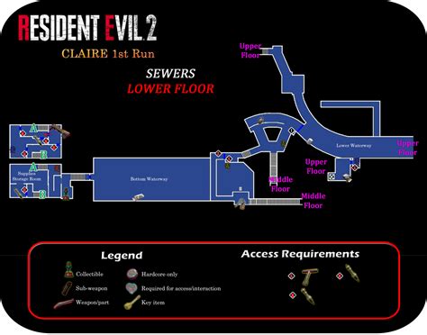 Resident Evil 2 Remake Rpd Map