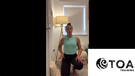 Couch Stretch Demo Video Youtube