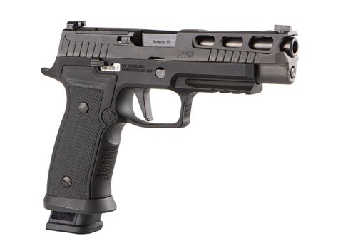 A Full Size Full Metal P320 The New Sig Sauer P320 Axg Pro Pistol