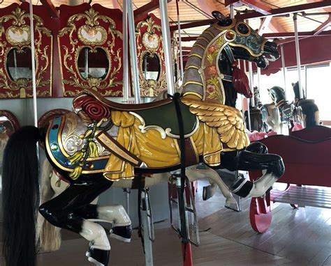 Restoration Of The Carousels Lead Horse Heritage Museums And Gardens