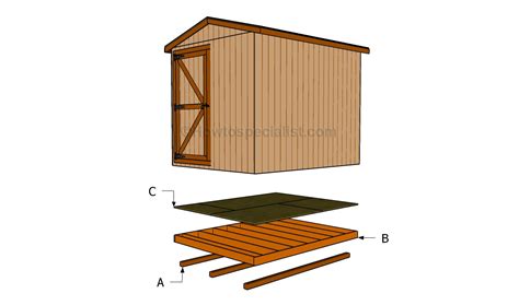 Building A Shed Floor Howtospecialist How To Build Step By Step