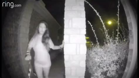 Police Search For Woman Caught On Camera Ringing Doorbell Video Abc News