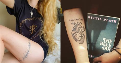 Literary Tattoos Popsugar Love And Sex