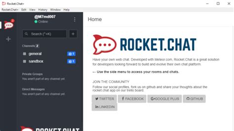 This is our community version product page. Download Rocket.Chat (64/32 bit) for Windows 10 PC. Free