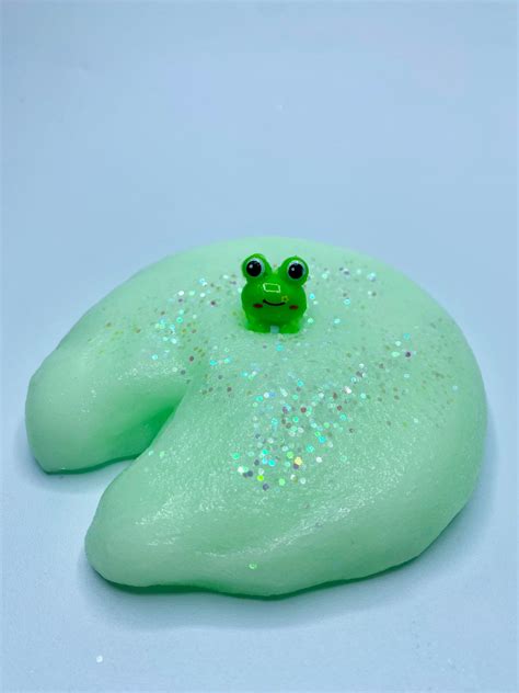 Frog Pond Slime Icee X Clear Slime Unscented Chi Slimes Etsy Canada