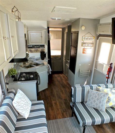 90 Modern Rv Remodel Travel Trailers Ideas 44 Remodeled Campers