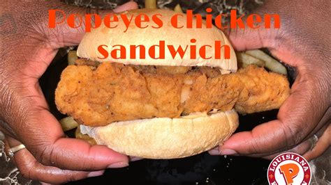 Popeyes Chicken Sandwichhomemadehow To Youtube