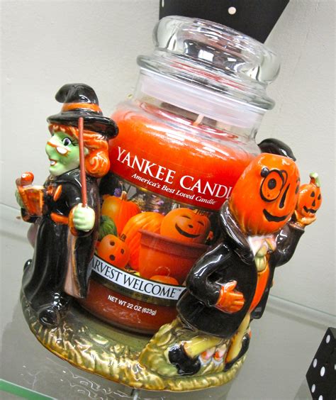 Harvest Welcome With Yankee Candle Halloween Candle Holder Halloween