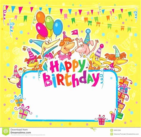 Microsoft Word Birthday Card Template Fresh Template Happy Birthday