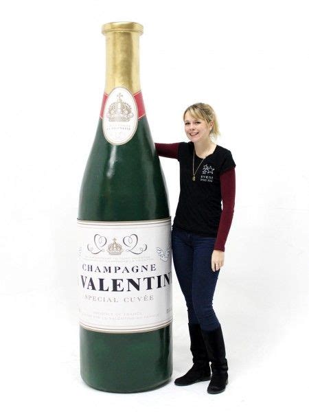 Giant Champagne Bottle Event Prop Hire Champagne Bottle Bottle Champagne