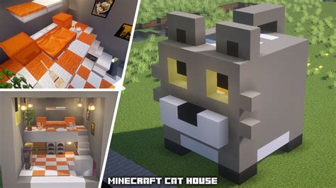 Cat House In Minecraft Tutorial Build Youtube