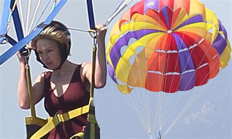 Emma Thompson Leaves Daring Parasailing Stunt To Her Double As She