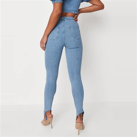 Missguided Stirrup Vice Skinny Jeans Usc