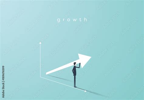 Business Growth Illustration 1 Stock Template Adobe Stock