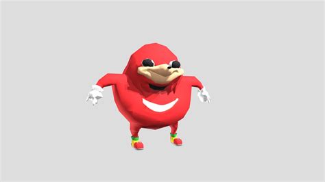 Uganda Knuckles Download Free 3d Model By Nonosquare11 4038bc3